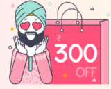 Avail Upto 300 OFF + FREE SHIPPING ON ALL ORDERS
